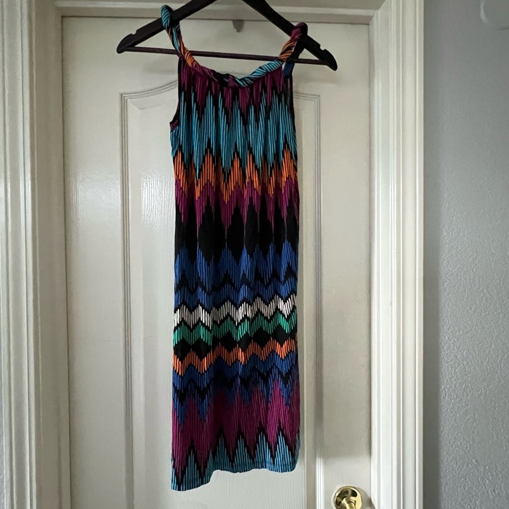 Multicolor casual swimsuit cover up / dress- size M
